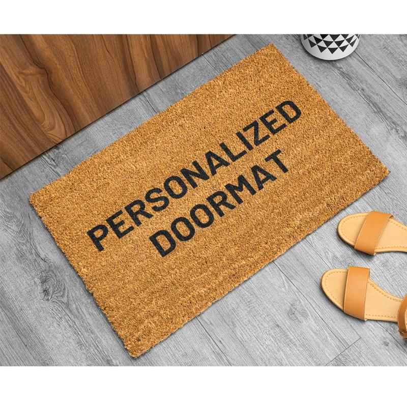 PERSONALIZED Doormat - custom doormat - personalized message - welcome doormat - funny doormat