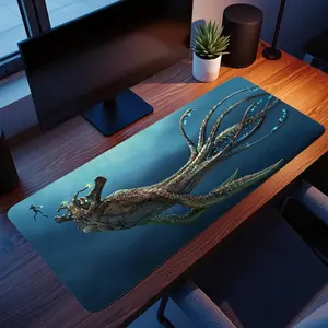 Subnautica Gaming Mouse Pad: Spill-Resistant, Ultra-Smooth