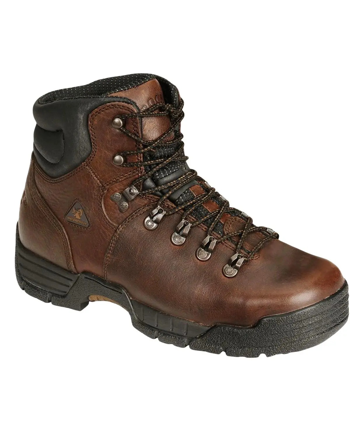 Rocky Men's Men'S 6" Mobilite Waterproof Work Boot Steel Toe - Brown