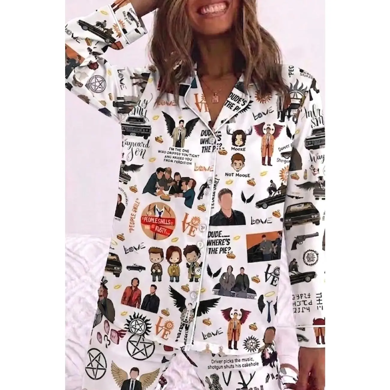 Supernatural Pajamas Set