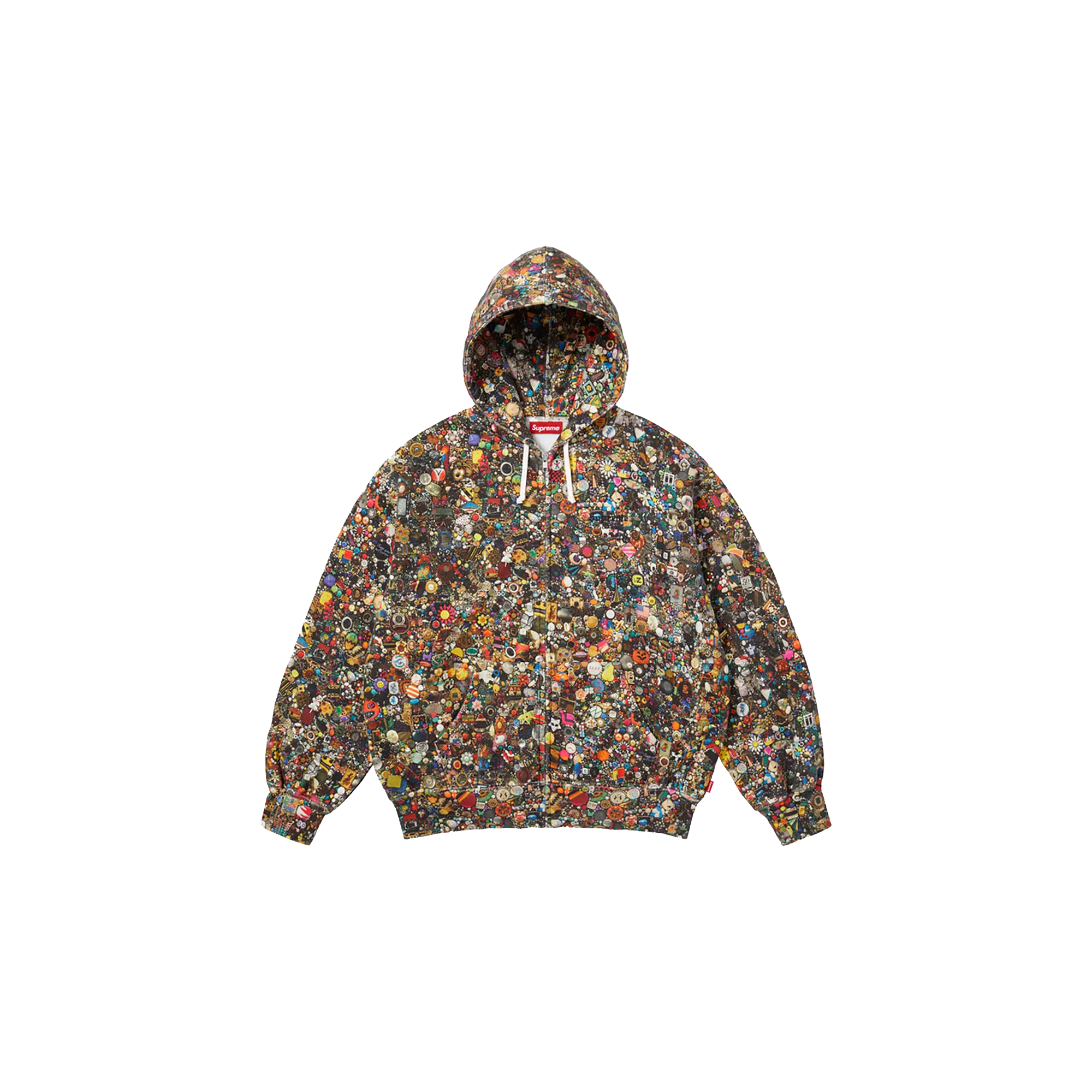 Mike Kelley Zip Up Hooded Sweatshirt "SS26 - Multicolor" SU27460
