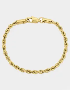 THE GOLD GODS  Mens 4mm Rope Bracelet