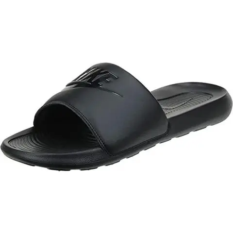 Men's Nike Victori One Slide Black/Black-Black (CN9675 003)