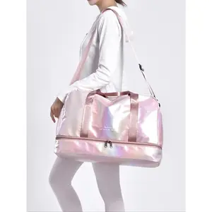 Minimalist Waterproof Large Capacity Ombre Zip Travel Bag, Large Capacity Travel Bag, Lightweight Zipper Travel Bag, Travel Bag for Women & Men