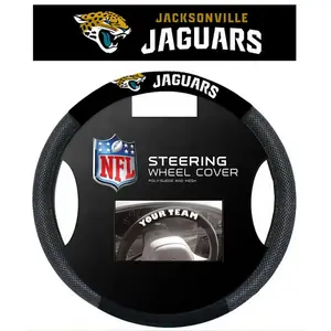 Jacksonville Jaguars Steering Wheel Cover Mesh Style