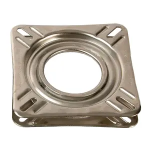 212 MAIN 7 in. Non-Locking Stainless Steel Swivel Base - Secure Mount for Kayaking Water Sports
