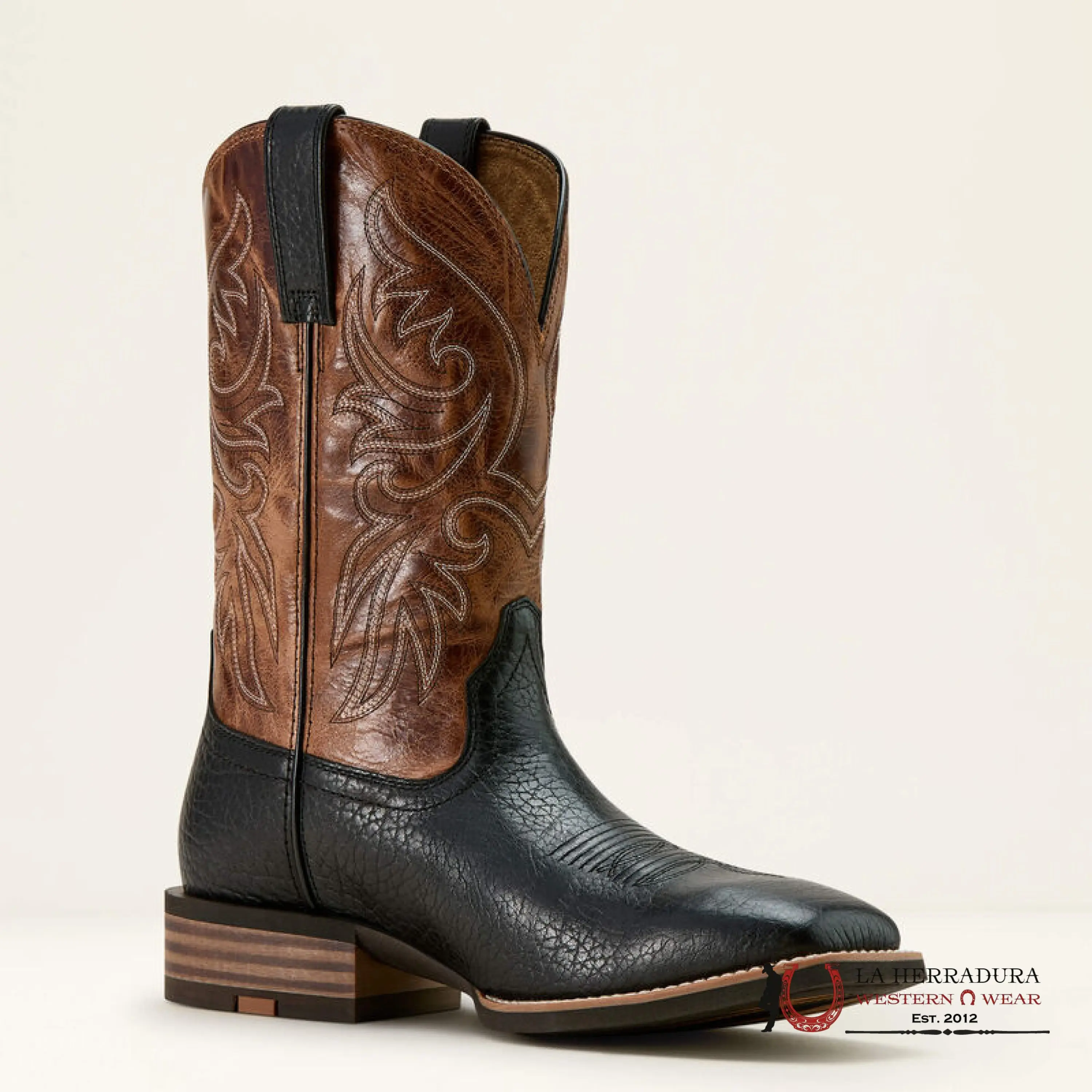 MENS ARIAT SLINGSHOT Black Adobe/Dark Tan Boot 10061173