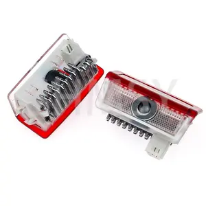2Pcs LED Projector Lamp Car Door Light Accessories Led Car Ambient Light For Mercedes Benz A B C M ML GLE GLC GLA GLS E Class W176 W205 W166 W212 X253