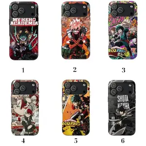 My Hero Academia Phone Case Compatible with for iPhone 17, 16, 15, 14, 13, 12, 11, X & Samsung Galaxy