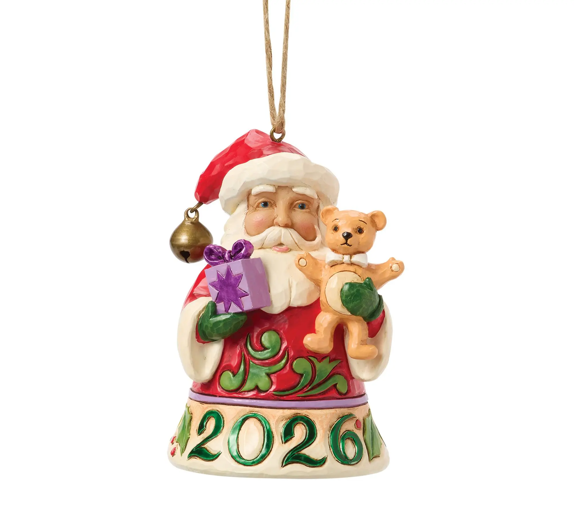 Jim Shore Heartwood Creek 14th Annual Dated Ornament - White