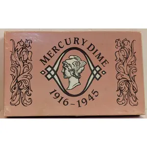 1916-1945 Cherokee 276 Mercury Dime Knife Set - Mercury Dime and Knife Set Cherokee 276