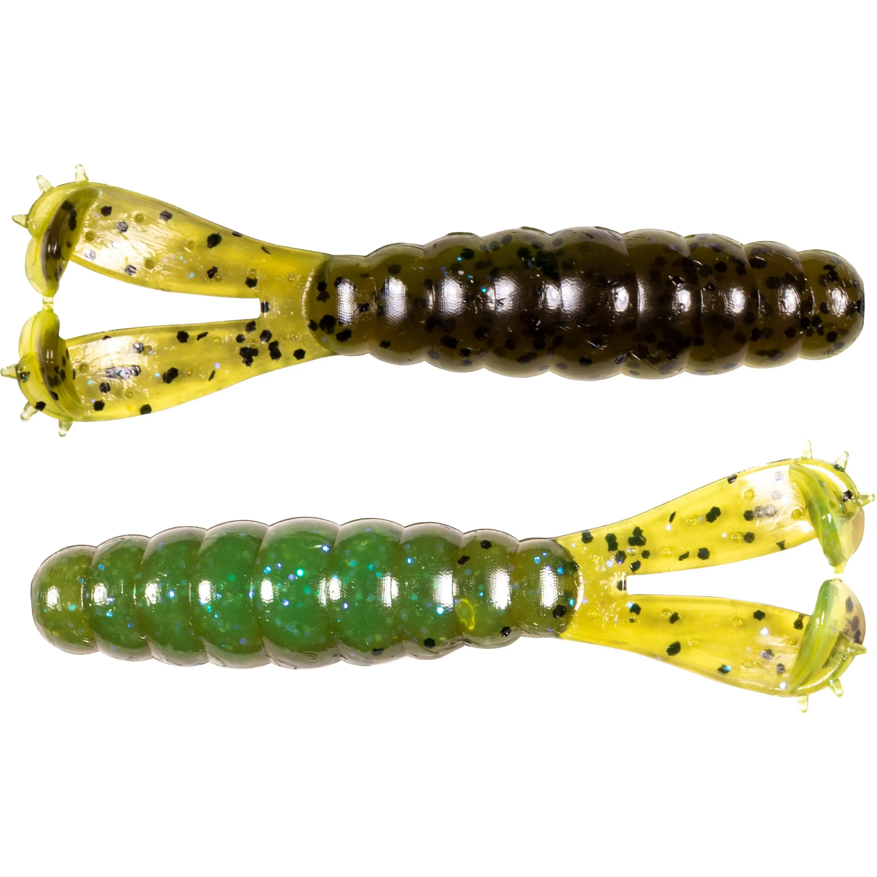 Z-Man Billy GOAT Soft Fishing Lure, 4.25-in Soft Plastic Grub, 3-Pack, 10x Tough Elaztech Construction, Ned Rigs Compatible, Multi-Use, Thumping Tail, Artificial Fishing Lure, 4 1/4 Inch, Curved Paddle Tail Design, Black/Blue