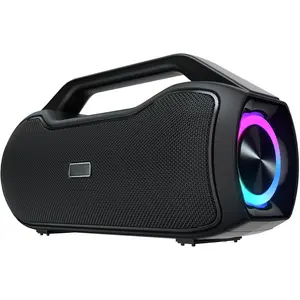 Portable  Speaker Bass Boost, 120W  Loud  Speakers  w/2*Bass and 2*tweeters, 20H Playtime,IPX6 , BT5.4, Suitable for Party, Beach, Camping,Outdoor,Large Jobsite