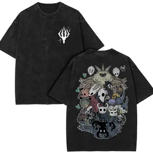 Game shirt, Gamer Unisex tee, Emo Goth Dark Fantasy Bug Knight T Shirt, Vintage Gamer Streetwear Apparel