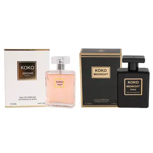 Women's Perfume Bundle - Koko Madam Paris 100ml/3.4fl.oz. and Koko Midnight 100ml/3.3fl.oz. - Spray Perfume Eau de Parfum for Women