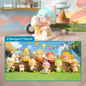 DUDOO Joyful Carnival Series Blind Box Collectible Figures, 9 Designs Plus Secret Version, Random Surprise Toy for Collectors, Birthday Gifts for Women Men (Whole Set 9 PCS)