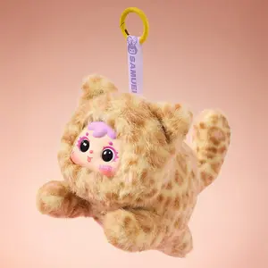 Cute Cat Keychain Blind Box, Soft Plush Material, Multiple Adorable Designs Available, Perfect Gift & Collection Item, Random Delivery