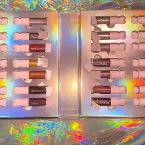 28 pcs Lip Gloss Set Makeup - Includes 28 Individual Lip Glosses in a Display Box makeup Glass Lip Glaze Set cruelty-free Lip Liner & Gloss Set Shimmer Gloss Moisturizer Juicy Moisturizing Lip Gloss lipgloss