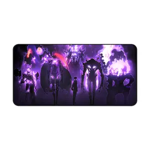 Solo Level Desk Mat | Anime Gaming Pad | Sung Jin-Woo Mousepad | Large PC Mat | Non-Slip | Durable | Gamer Gift | Anime Art 2
