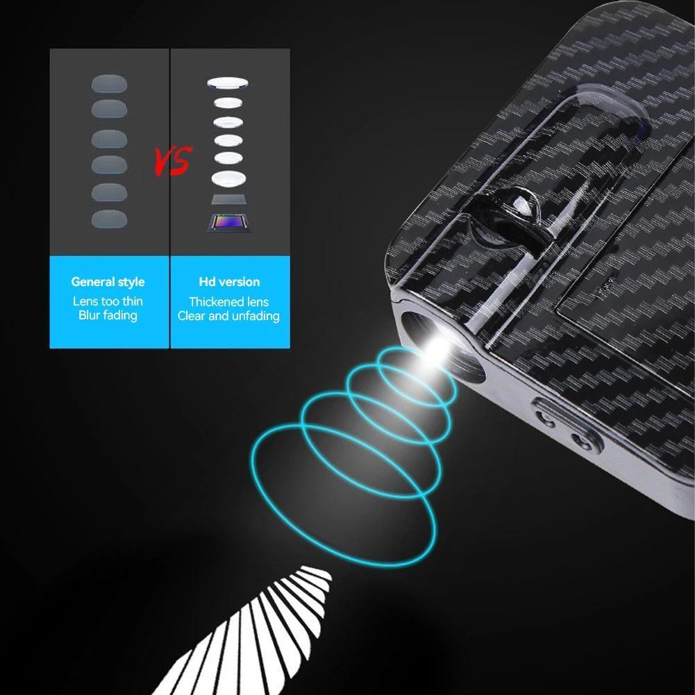 Led Car Door Welcome Lights For KIA KN Logo Laser Projector Decor Lamp