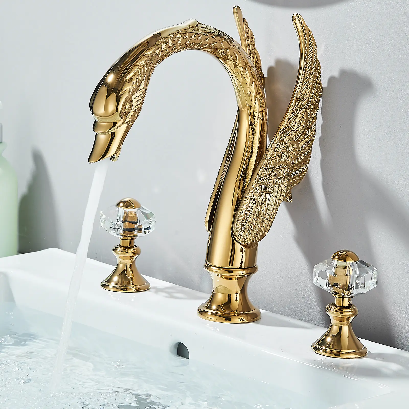 Gold(Crystal Handle)