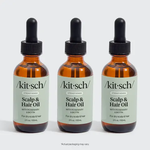 Rosemary Scalp & Hair Strengthening Oil With Biotin 3 Pack