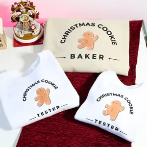 Christmas Cookie Tester Cozy Crewneck - Christmas Cookie Lover Sweater - Baker Gift Sweater - Matching Sweaters cute christmas
