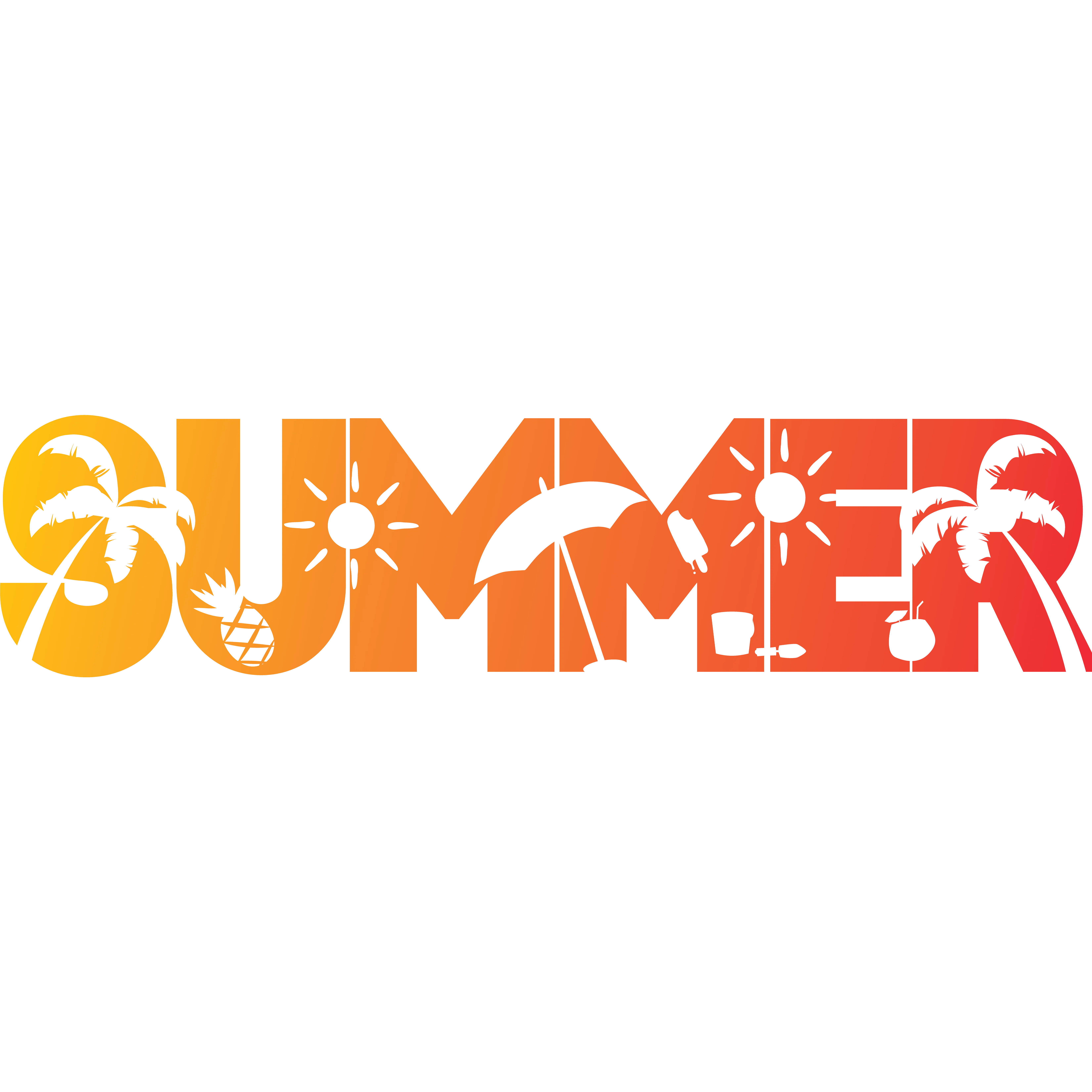 DTF Transfer – Summer Multi Sizes (SM-SC001)