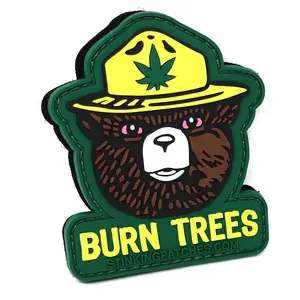 Stinking Patch Co. Burn Trees Funny PVC Morale Patch