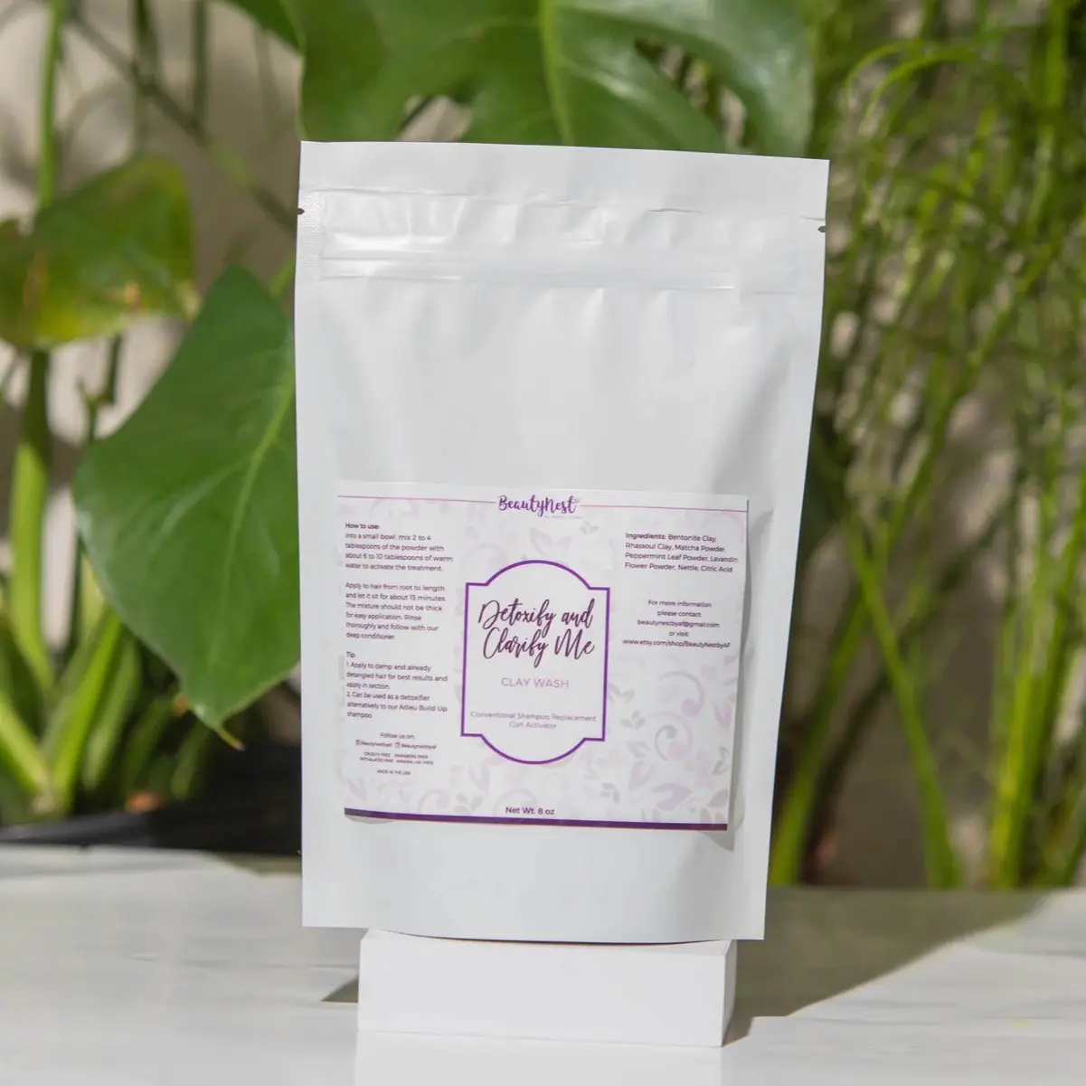 Clay Hair wash and detox Clay Hair wash and detox