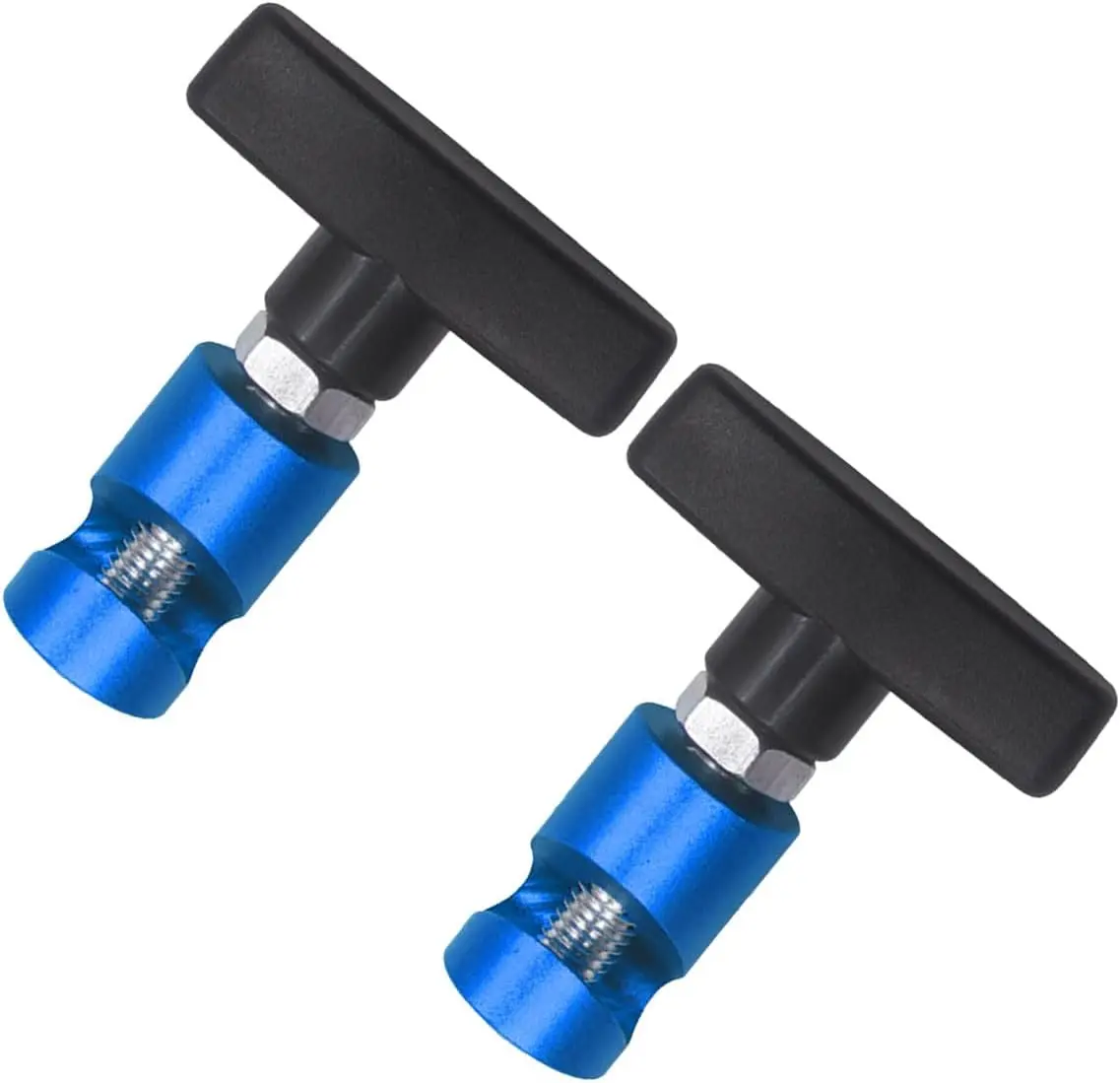 Lift Support Clamp for Car Hood, Hood Strut Shock Holder Car Hood Prop Rod Tool, Hood Stay Holder Prop Rod Stopper Retainer Tool, Piston Stop Tool Strut Clamp for Liftgate Tailgate Hatch (Bule, 2PCS)