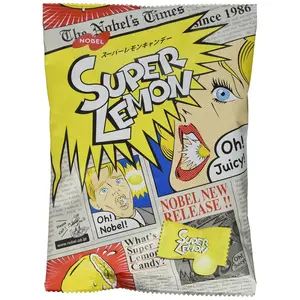Japanese Extreme Super Sour Lemon Flavored 3 Layered Intense Candy Challenge