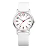 OIDEA Women's Silicone Strap Quartz Watch - Trendy Wristwatch for Nurse Medical Professionals, Adjustable Strap, 24-Hour Display, Clean Markings, Easy-Read summerwins,sohochic