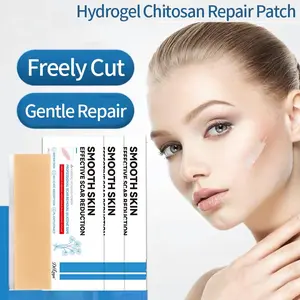 3-Piece Professional Silicone Scar Patches Surgical Scar Removal Silicone Patches Scar Removal Patches for Scar Rehabilitation Treatment
