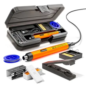 USB or Battery Dual-Use Soldering Iron, 3-Temperature Adjustable Soldering Pen with Accessories for Home and Office Welding