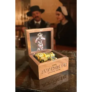 Blue Jackson's Wooden Moon Music Box