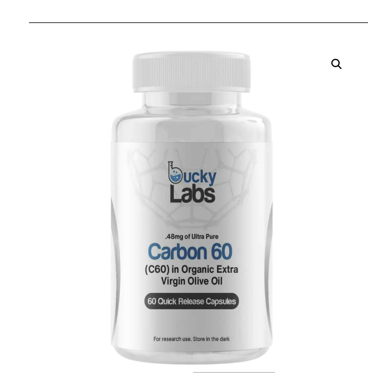 Carbon 60 in Olive Oil Capsules Carbon 60 in Olive Oil Capsules