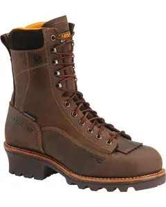 Carolina Men's Men'S Waterproof Lace-To-Toe Logger Boot Composite Toe - Ca7522