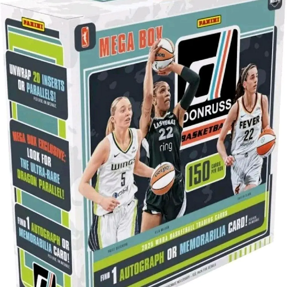 2025 Donruss WNBA Mega Box (1 Auto or Mem)