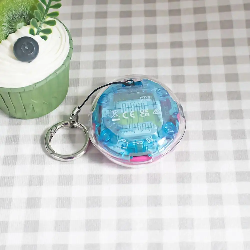 For Tamagotchi Uni Transparent Protective Case Anti-Scratch Shock-Proof Full Coverage Clear Cover Pet Game Console Hard Shell