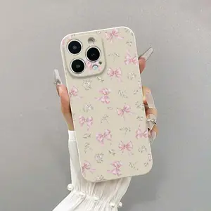 Floral Pattern Phone Case, Anti-drop Shockproof Phone Protective Cover, Phone Accessory Compatible with iPhone 6 7 8 X XR XS 11 12 13 14 15 Pro Max Casing Flower