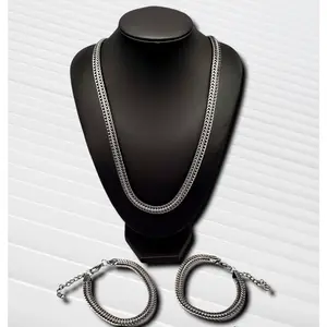 "Extra Extraordinary" Black Unisex Jewelry Set