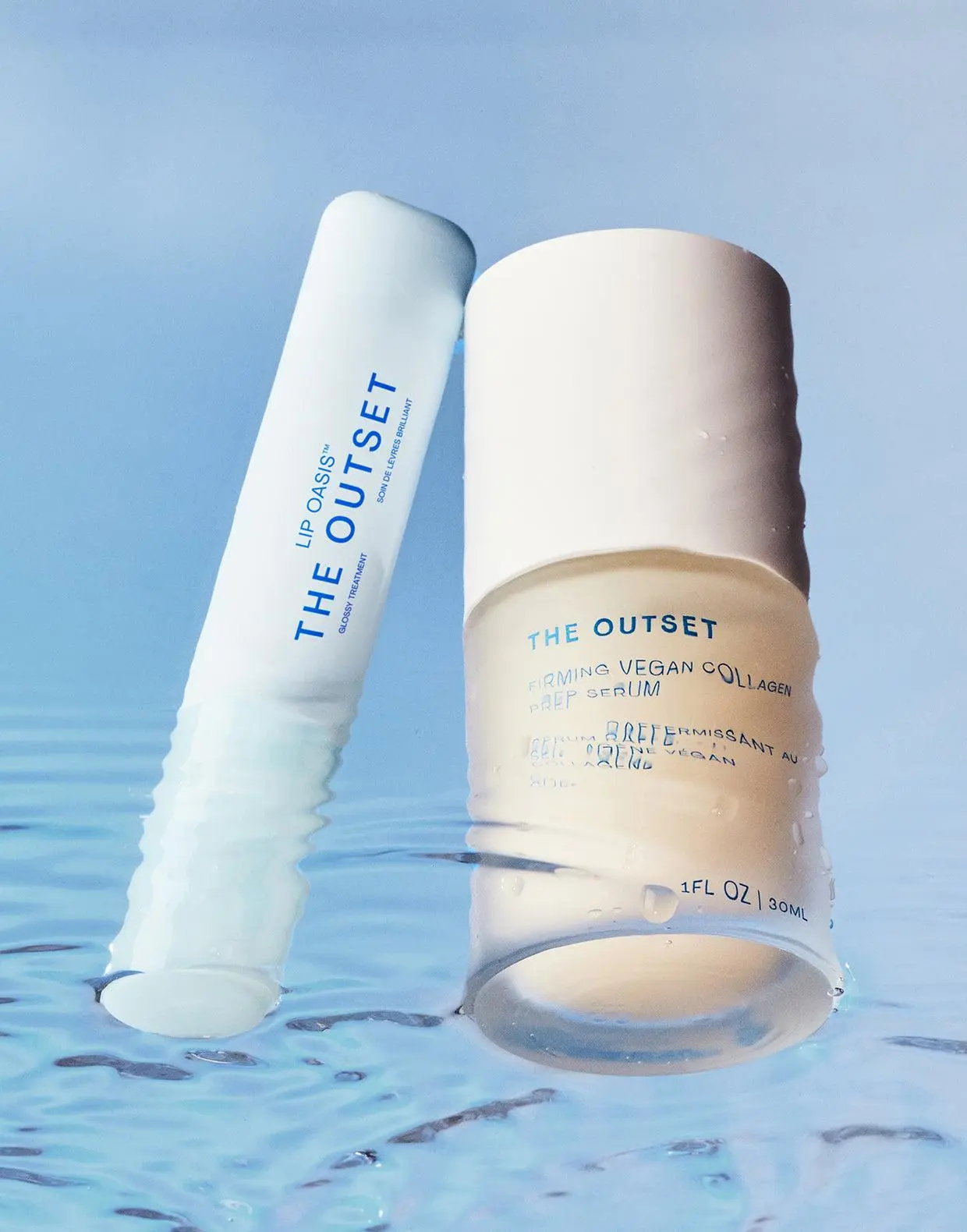 The Outset Glass Skin Duo Glow Kit – Lip Treatment & Super Serum Hydration Set