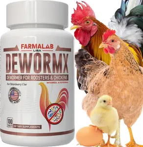 Farmalab Natural Internal & External 100 Tabs Poultry NO Egg Withdrawal