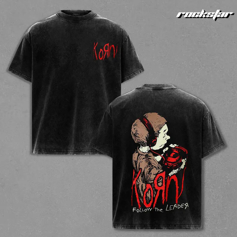 vintage korn follow the leader shirt - TikTok Shop