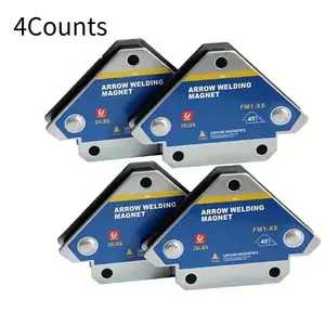 Magnetic Welding Holder, 4 Counts Multi-angle Solder Magnet, Weld Fixer Positioner Welding, Strong Welding Magnetic Clamps Holder, Welding Accessories
