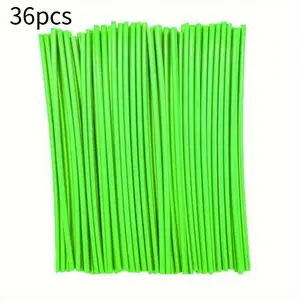 36pcs New Motorcycle Wheel Rim Spoke Wrap Kit Skin Cover 6.7 inch For MX Motocross Dirt Pit Bike Enduro Supermoto Honda Suzuki