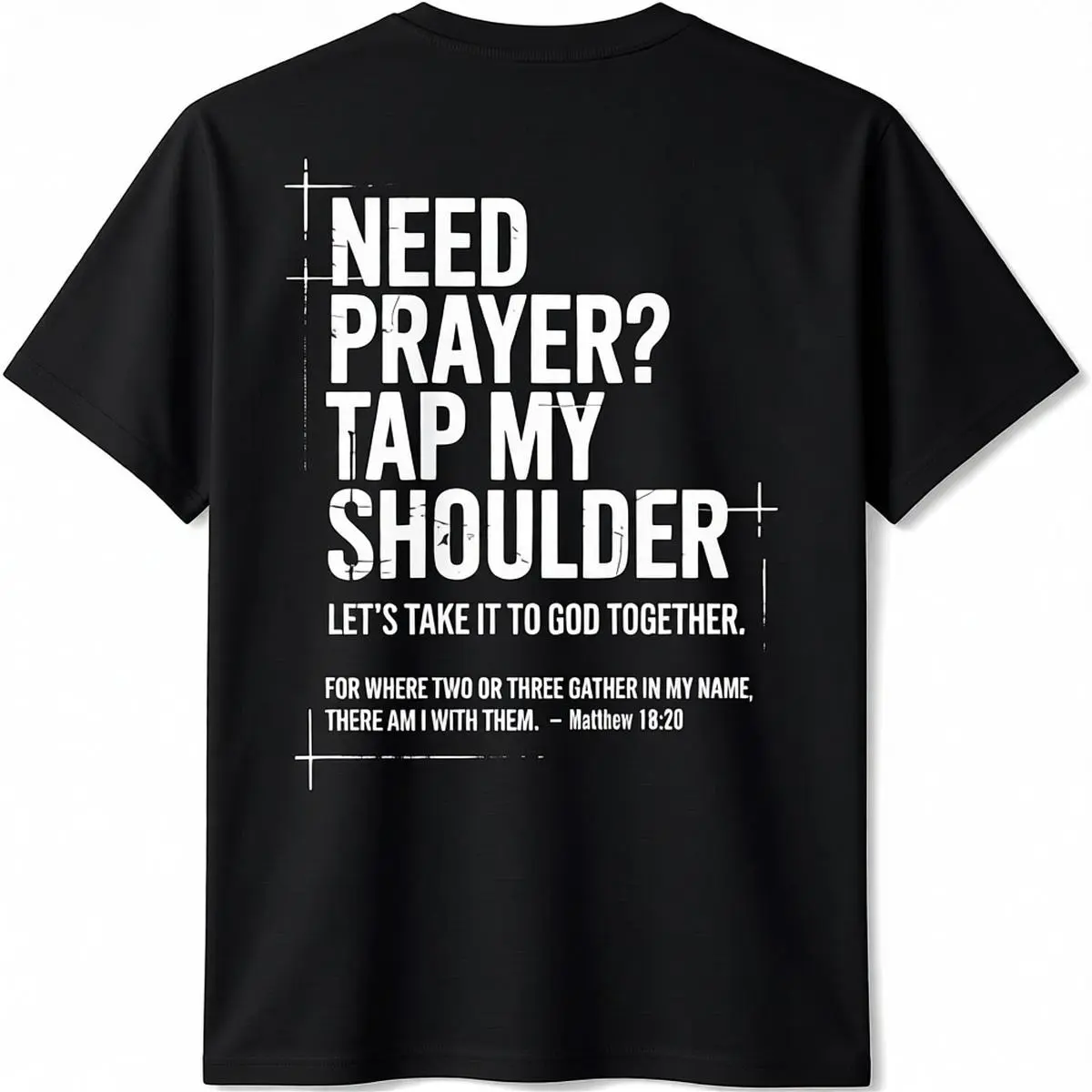 Christian Graphic T-Shirt with "Need Prayer" Bible Verse Print, Unisex Heavy Cotton Casual Streetwear, Short Sleeve Crew Neck, Tshirt