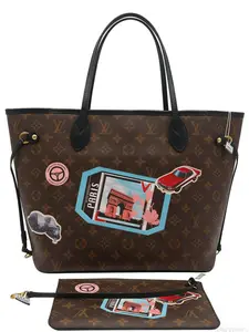 Pre-owned Louis Vuitton Vintage Emblem Neverfull Shopping Bag Medium 48*19*29 th260411025