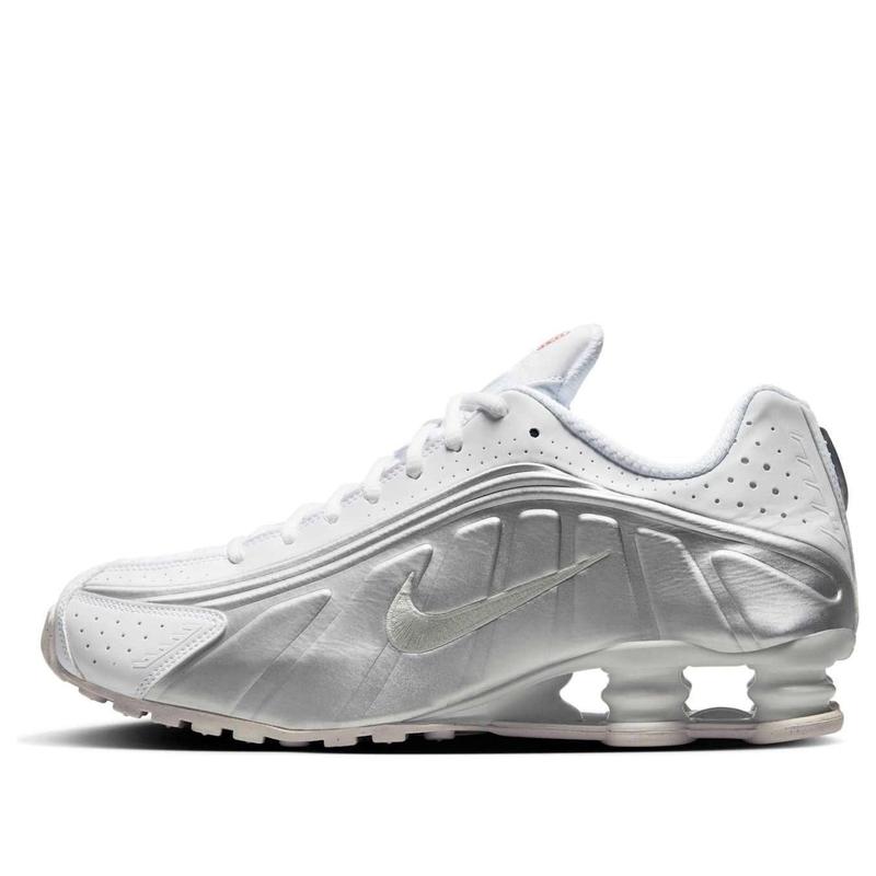 Nike Shox R4 'White Bright Crimson Metallic Silver' HQ1988-101 Nike Shox R4 'White Bright Crimson Metallic Silver' HQ1988-101